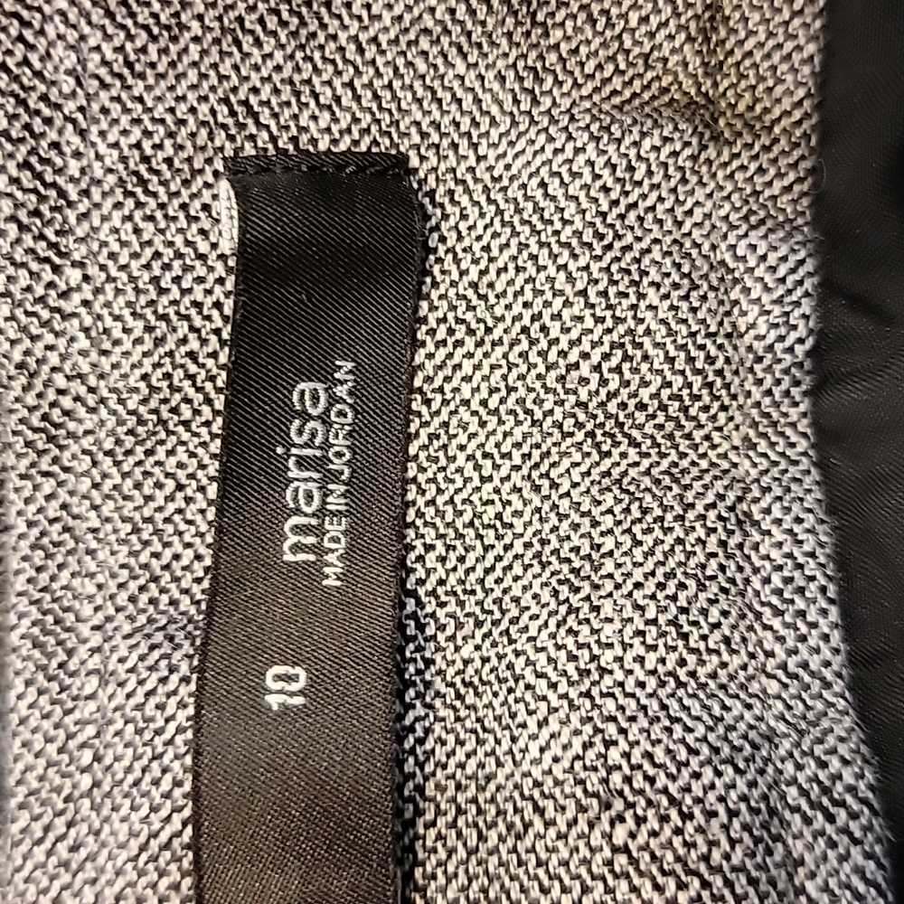 LOFT- Marisa Pant - Gray- Size 10 - Picture 3 of 4